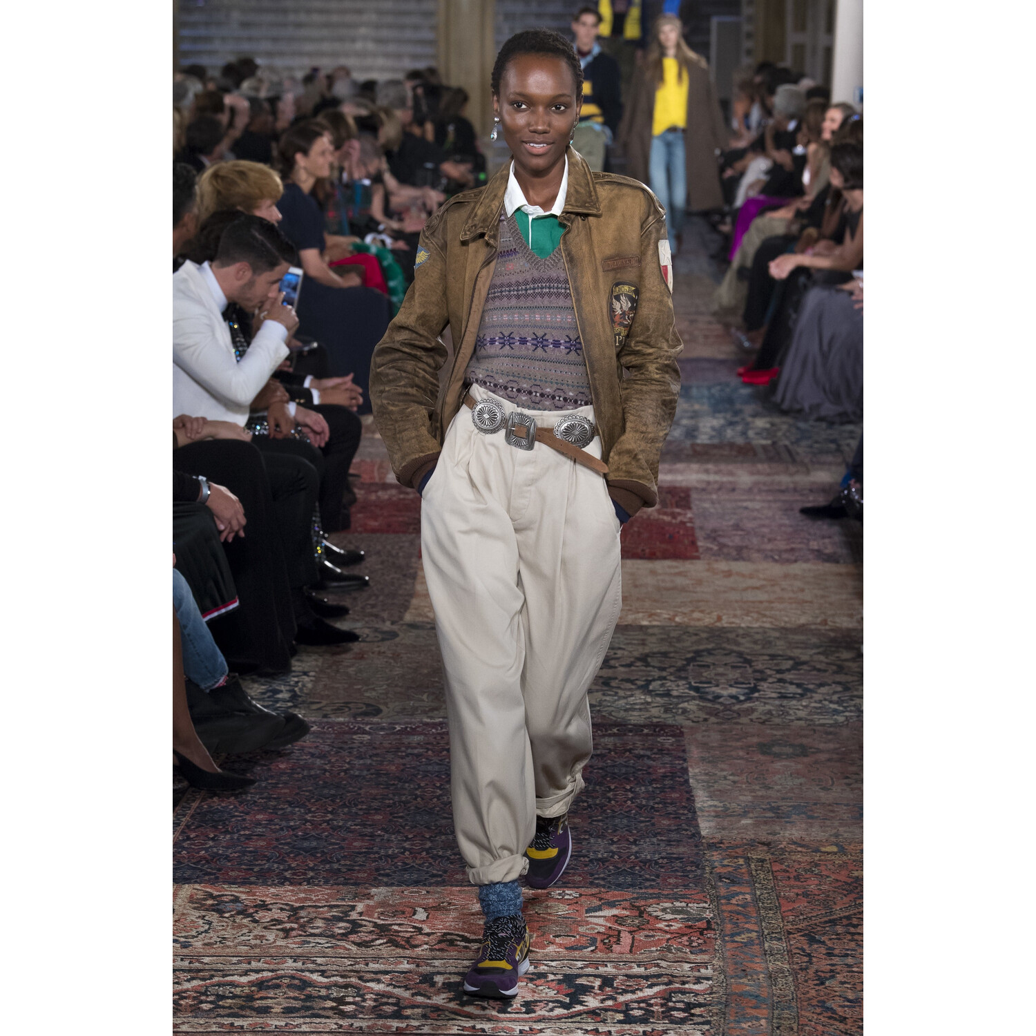 Фото Ralph Lauren Fall 2018 Ralph Lauren 50 years of fashion